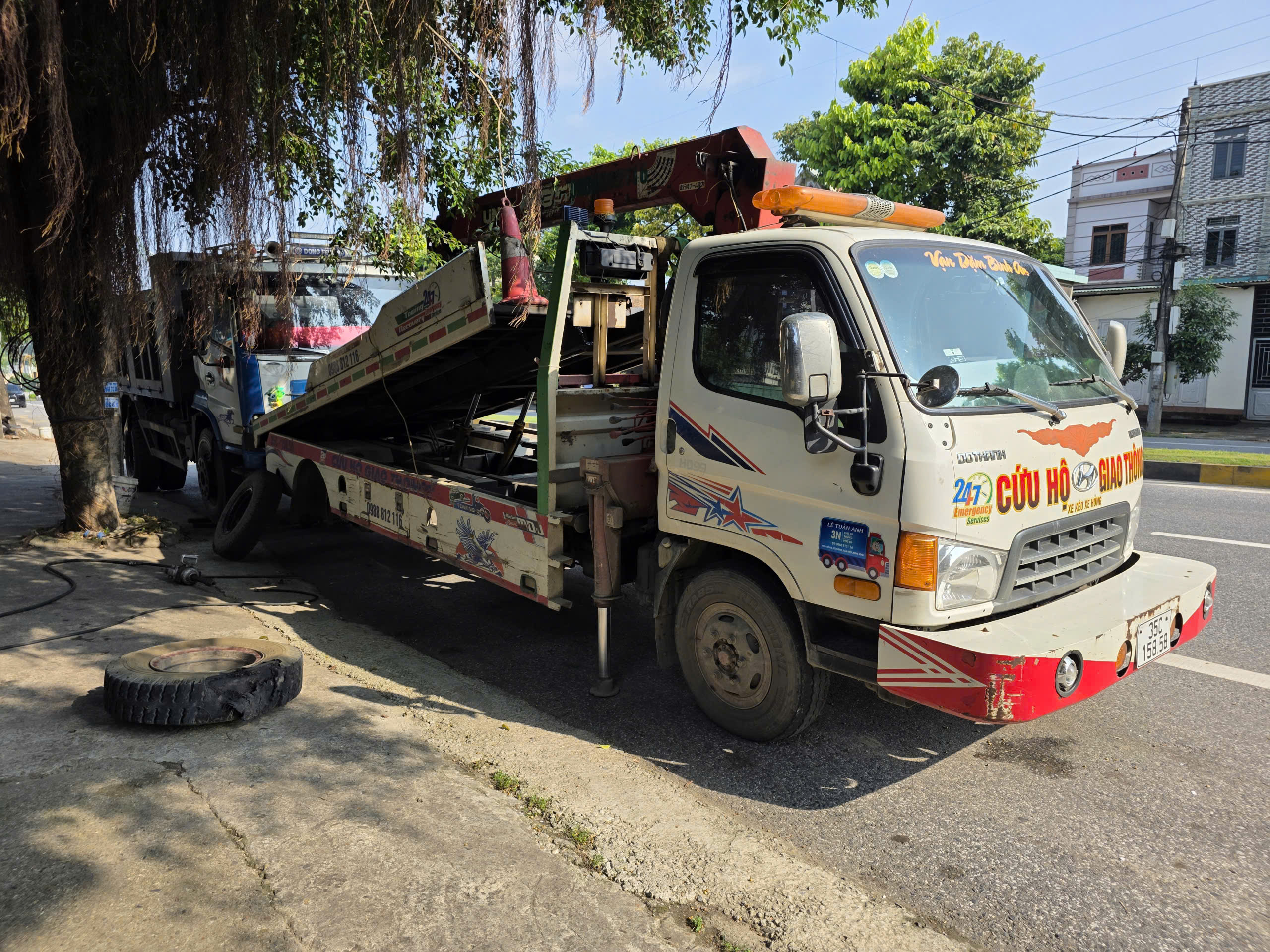Cứu Hộ Làm Lốp Lưu Động Ninh Bình