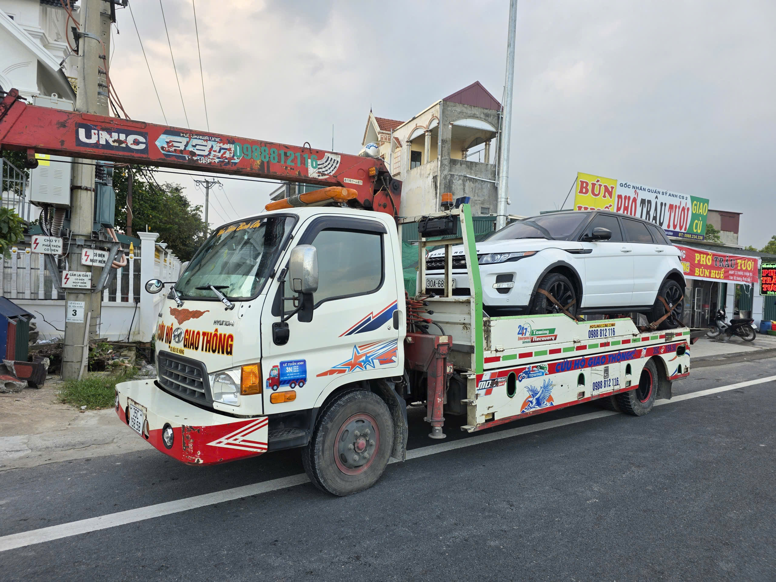Xe Cứu Hộ Cao Tốc Mai Sơn – Quốc Lộ 45