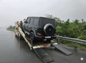 Xe Cứu Hộ Sàn Trượt Cao Tốc Ninh Bình