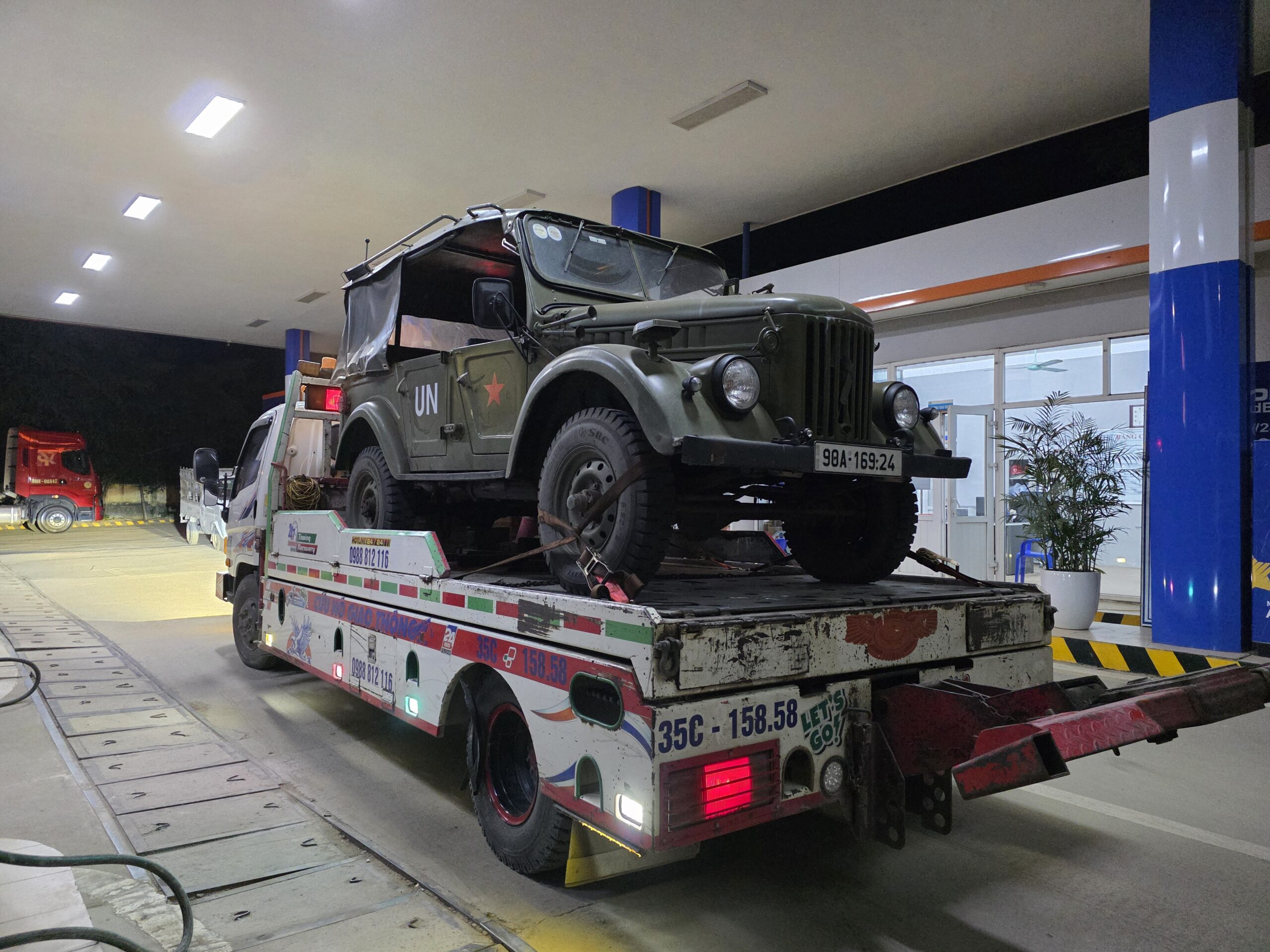 Xe Cứu Hộ Sàn Trượt Ninh Bình