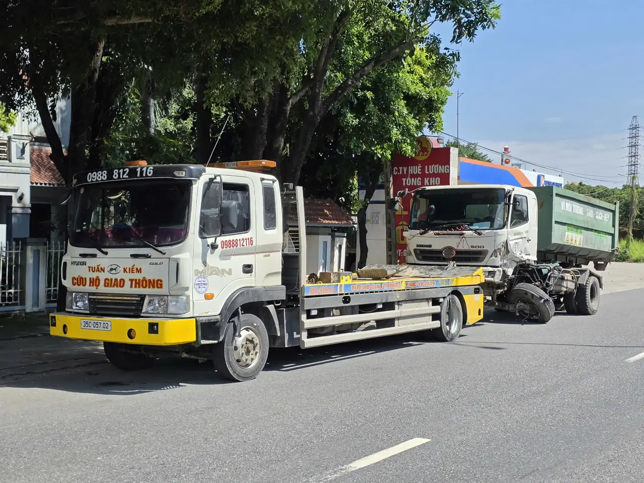 Cứu hộ giao thông Ninh Bình 24h