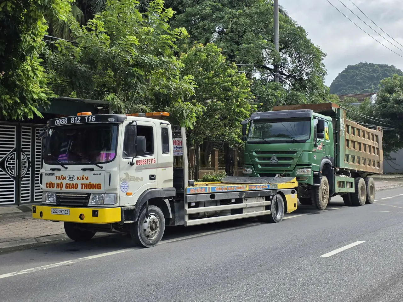 Xe sàn trượt cứu hộ Ninh Bình